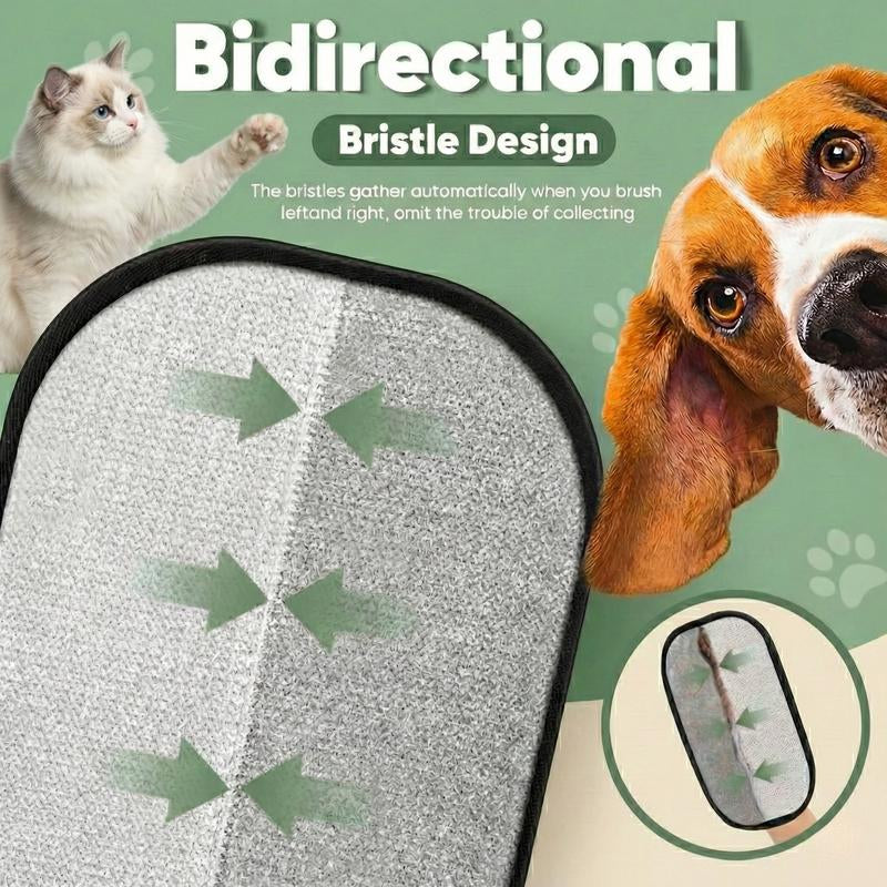 Revolutionary Double-Sided Pet Hair Remover Glove - Reusable & Washable Lint Tool for Effortless Cleaning of Furniture, Carpets, and Pet Beds! Perfect for Dog & Cat Owners!