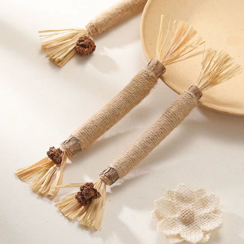 The Natural Cat “Toothbrush” They’ll Actually Love – Silvervine Dental Chew Stick