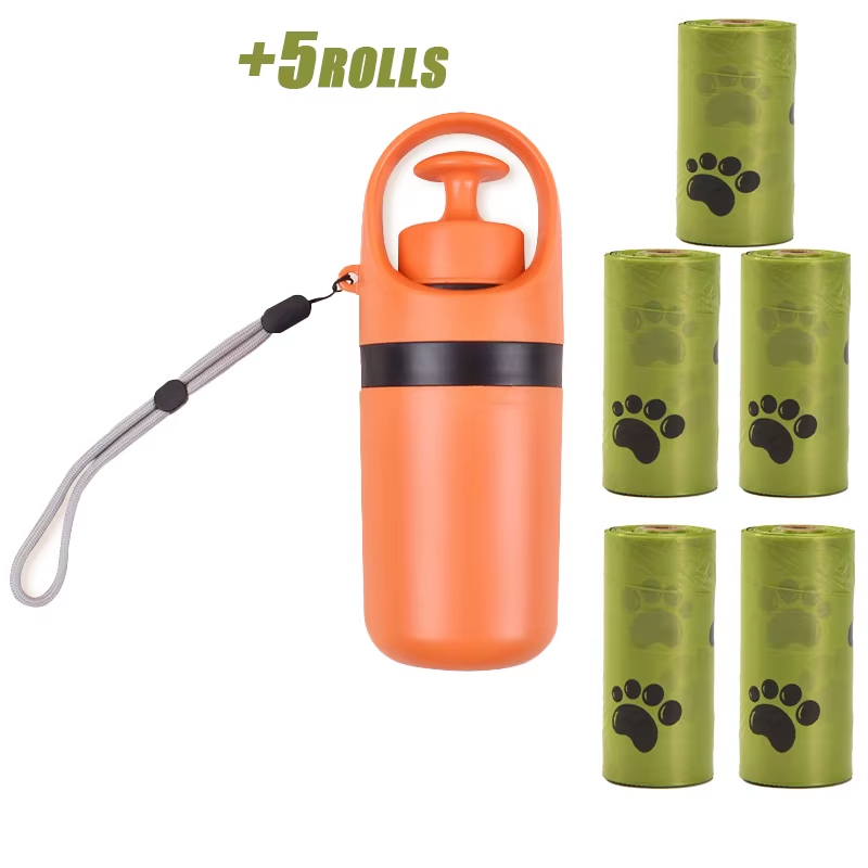 Hands-Free Dog Pooper Scooper – Portable No-Touch Pet Waste Cleaner with Built-In Garbage Bag Dispenser 🐾