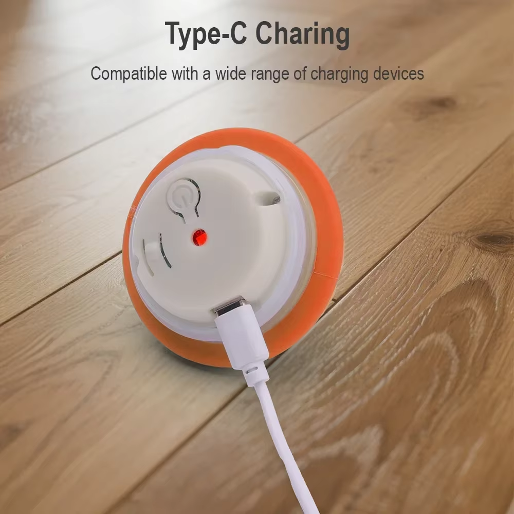 Rechargeable Smart Interactive Rolling Ball – Fun Motion Toy for Dogs 🐾