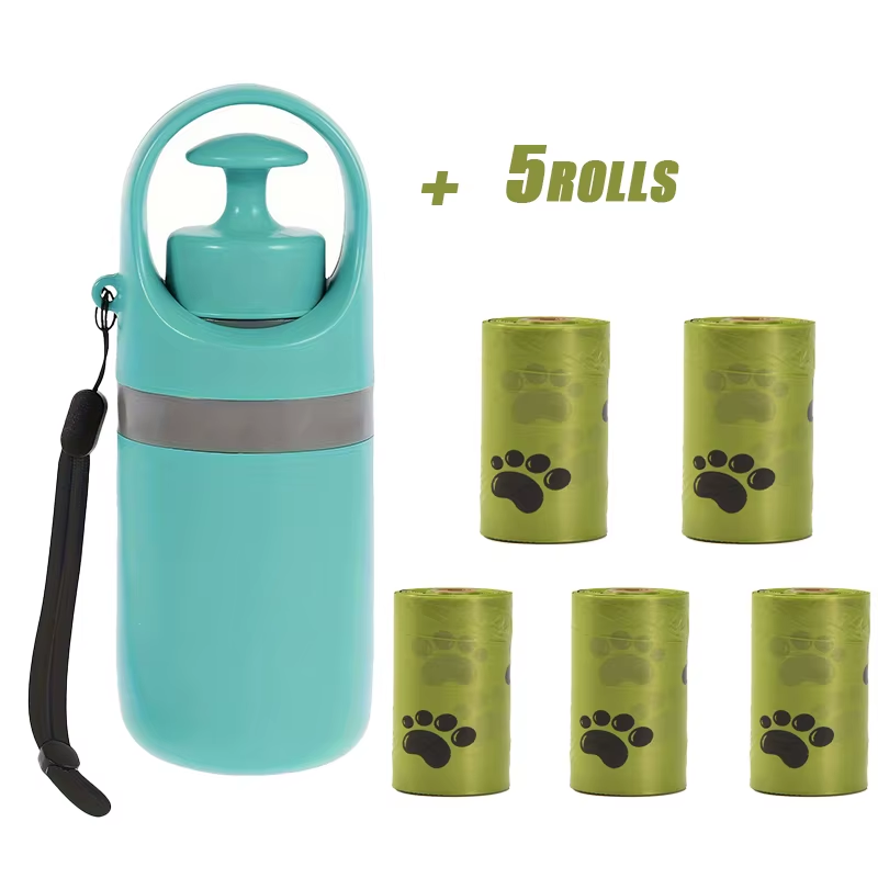 Hands-Free Dog Pooper Scooper – Portable No-Touch Pet Waste Cleaner with Built-In Garbage Bag Dispenser 🐾