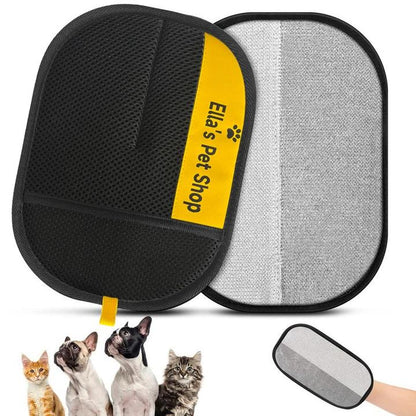 Revolutionary Double-Sided Pet Hair Remover Glove - Reusable & Washable Lint Tool for Effortless Cleaning of Furniture, Carpets, and Pet Beds! Perfect for Dog & Cat Owners!