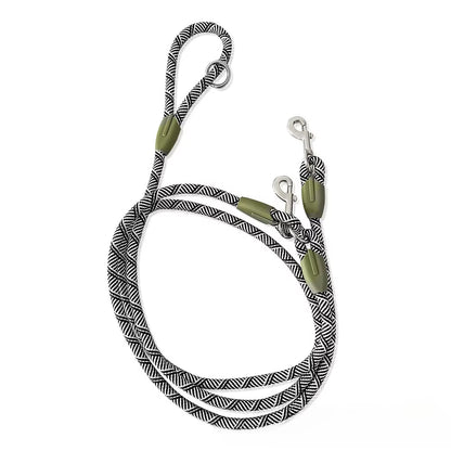 Reflective Nylon Hands-Free Leash for Dogs - Perfect for Running and Walking with Your Furry Friend