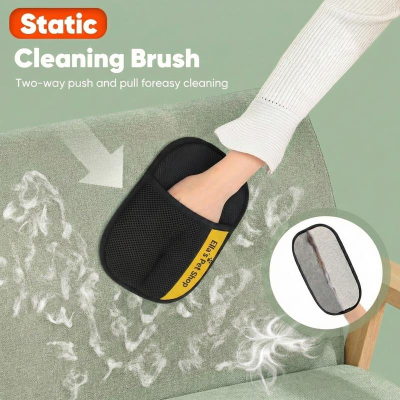 Revolutionary Double-Sided Pet Hair Remover Glove - Reusable & Washable Lint Tool for Effortless Cleaning of Furniture, Carpets, and Pet Beds! Perfect for Dog & Cat Owners!