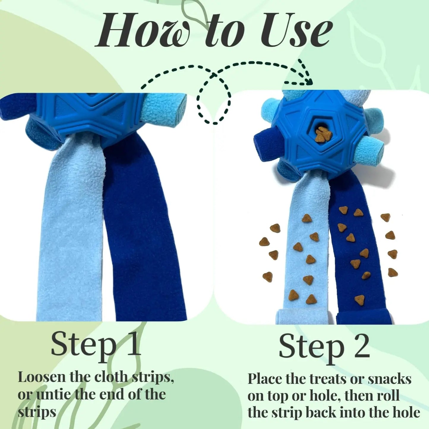 Durable Snuffle Ball for Dogs - Interactive Foraging Toy and Slow Feeder Treat Dispenser