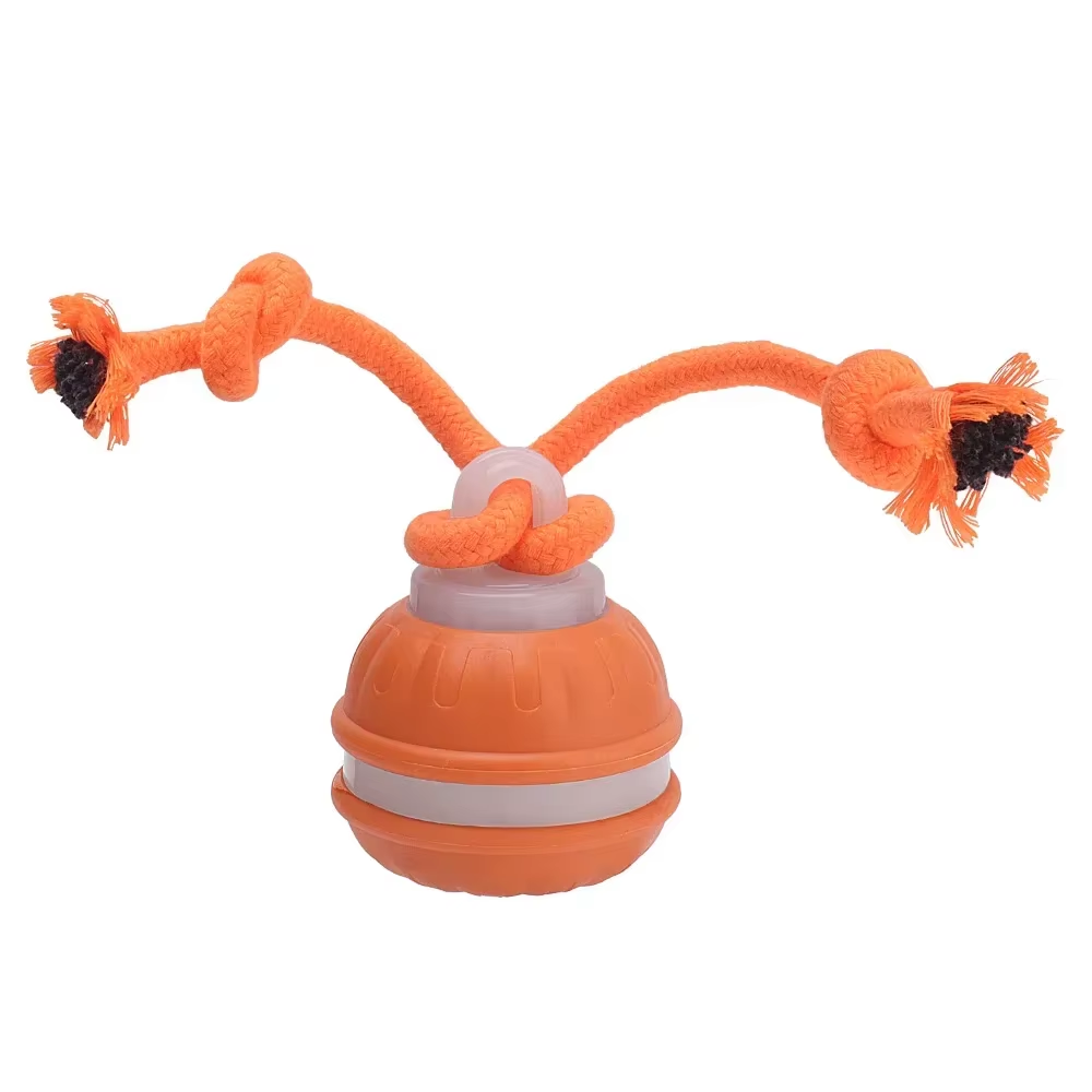 Rechargeable Smart Interactive Rolling Ball – Fun Motion Toy for Dogs 🐾